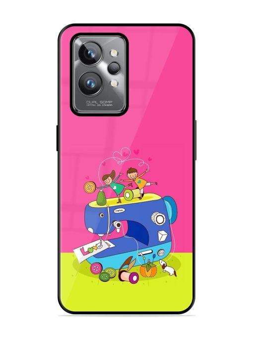 Sew Cute Glossy Soft Edge Case for Realme Gt 2 Pro Chachhi