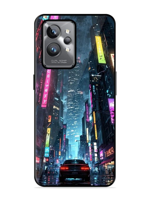 Neon Nightscape Glossy Soft Edge Case for Realme Gt 2 Pro Chachhi