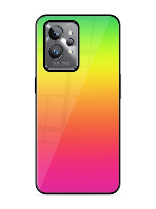 Rainbow Gradient Glossy Soft Edge Case for Realme Gt 2 Pro Chachhi