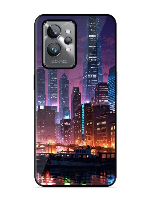 Neon Nightscape Glossy Soft Edge Case for Realme Gt 2 Pro Chachhi