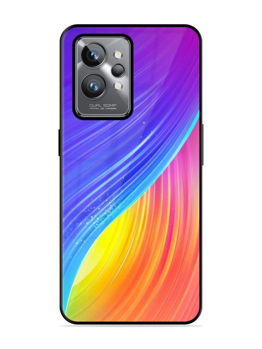 Neon Swirl Glossy Soft Edge Case for Realme Gt 2 Pro Chachhi