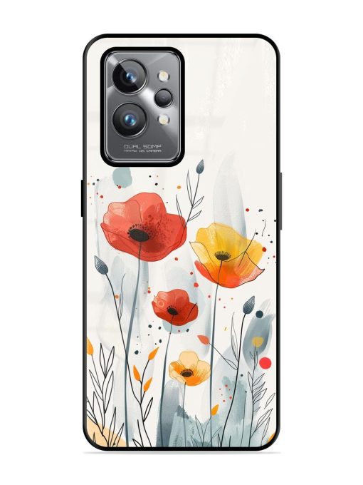 Poppy Fields Glossy Soft Edge Case for Realme Gt 2 Pro Chachhi