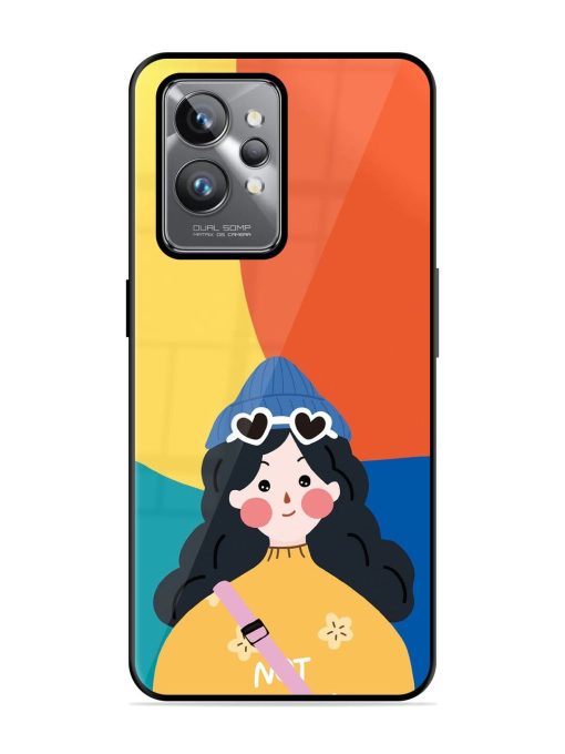 Colorful Vibes Glossy Soft Edge Case for Realme Gt 2 Pro Chachhi