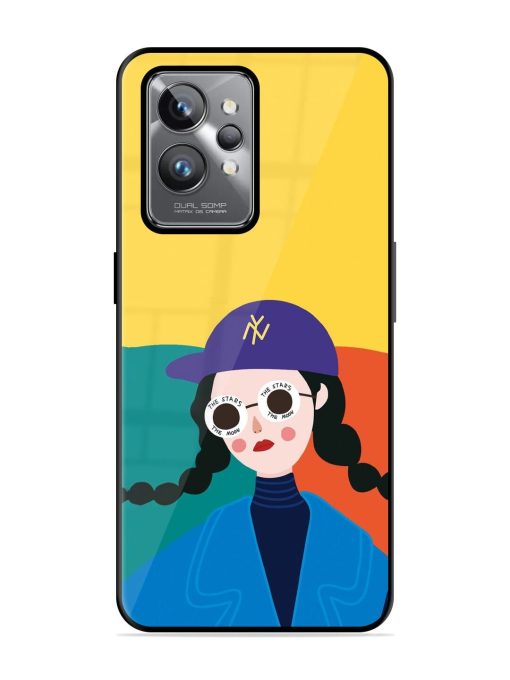 Starry-Eyed Girl Glossy Soft Edge Case for Realme Gt 2 Pro Chachhi