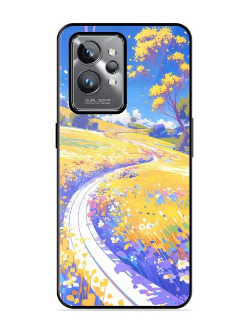 Vibrant Spring Meadow Glossy Soft Edge Case for Realme Gt 2 Pro Chachhi