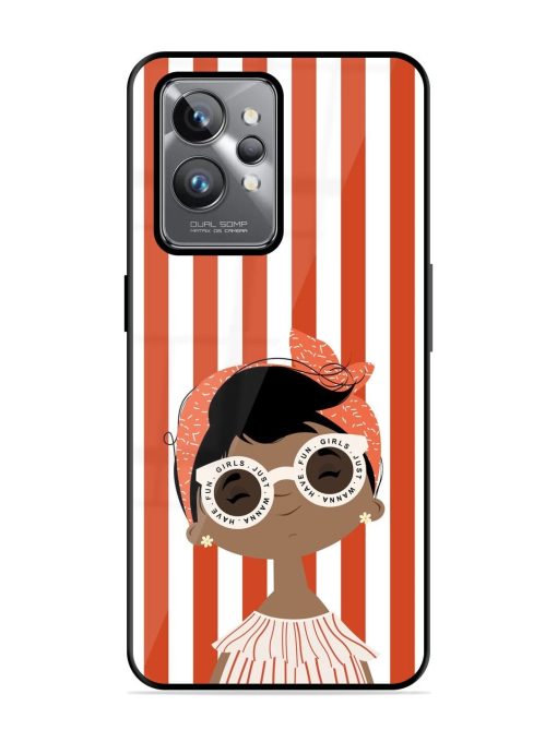 Girls Just Wanna Have Fun Glossy Soft Edge Case for Realme Gt 2 Pro Chachhi