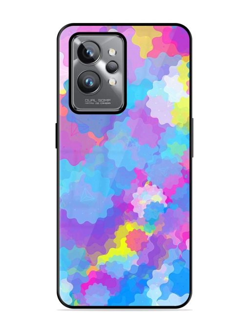 Psychedelic Cloud Burst Glossy Soft Edge Case for Realme Gt 2 Pro Chachhi