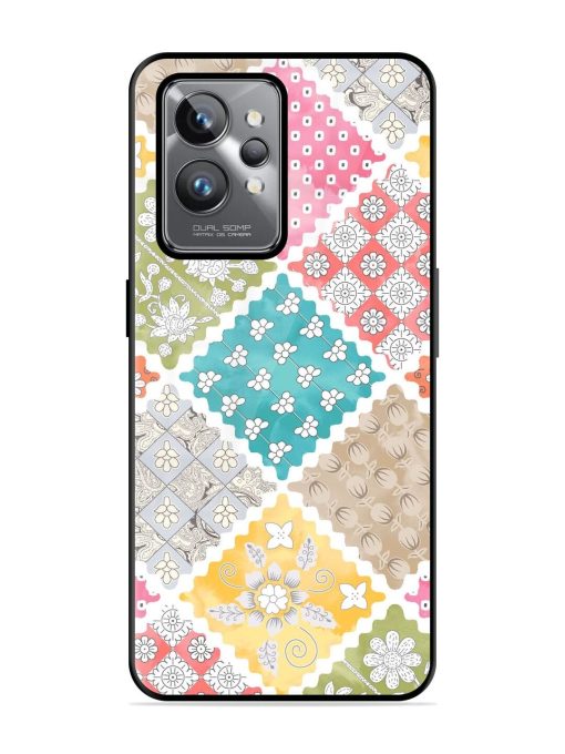 Patchwork Dreamscape Glossy Soft Edge Case for Realme Gt 2 Pro Chachhi