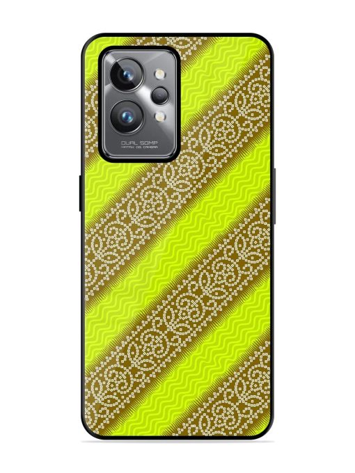 Golden Bandana Bliss Glossy Soft Edge Case for Realme Gt 2 Pro Chachhi