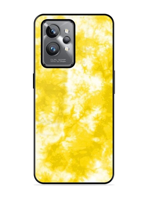 Golden Tie-Dye Twirl Glossy Soft Edge Case for Realme Gt 2 Pro Chachhi