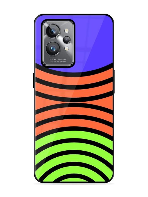 Psychedelic Stripe Symphony Glossy Soft Edge Case for Realme Gt 2 Pro Chachhi