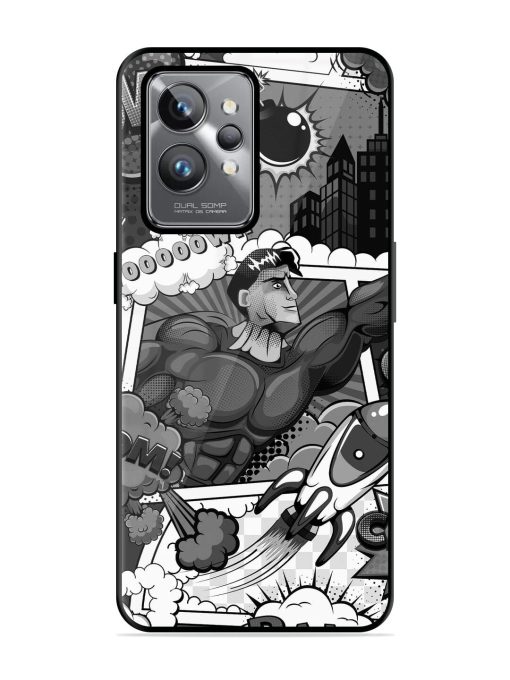 Comic Book Chaos Glossy Soft Edge Case for Realme Gt 2 Pro Chachhi