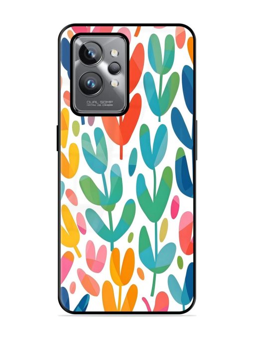 Rainbow Of Blooms Glossy Soft Edge Case for Realme Gt 2 Pro Chachhi