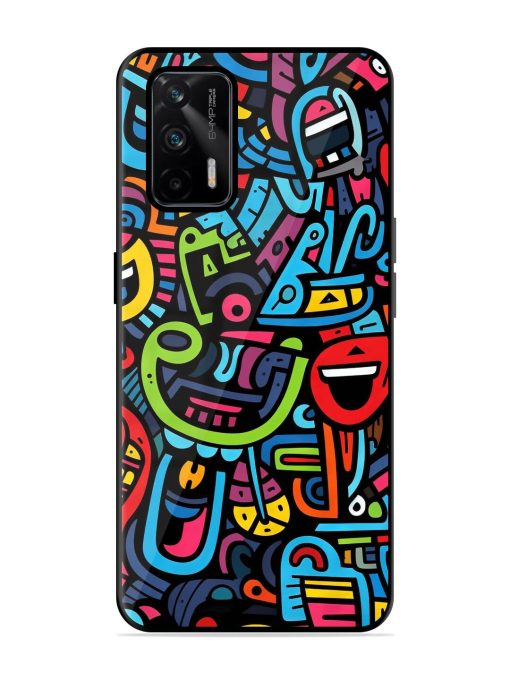 Doodlephoria Glossy Soft Edge Case for Realme Gt (5G) Chachhi