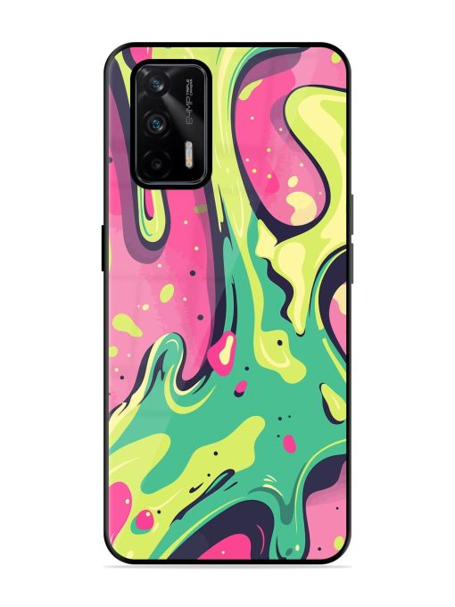 Gooey Grooves Glossy Soft Edge Case for Realme Gt (5G) Chachhi