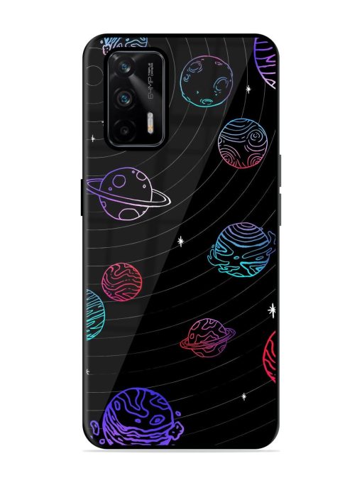 Cosmic Ballet Glossy Soft Edge Case for Realme Gt (5G) Chachhi