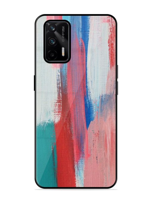 Colorful Chaos Glossy Soft Edge Case for Realme Gt (5G) Chachhi