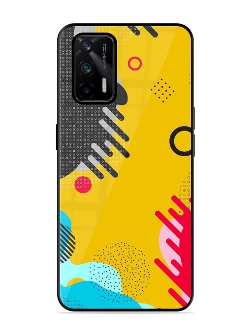 Neon Pop Glossy Soft Edge Case for Realme Gt (5G) Chachhi