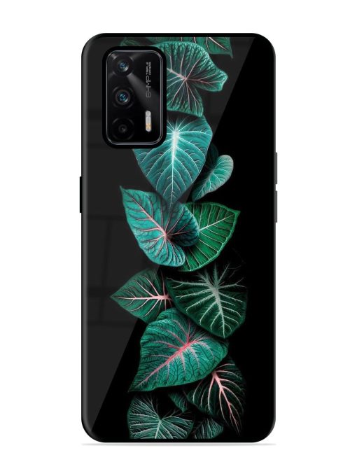 Emerald Elegance Glossy Soft Edge Case for Realme Gt (5G) Chachhi