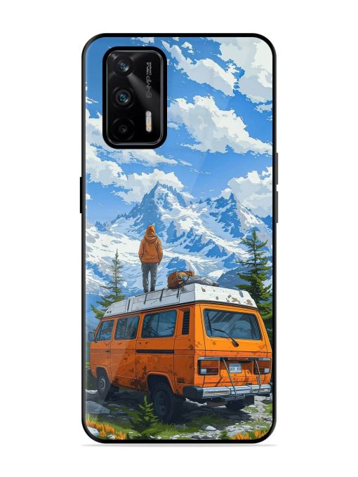 Mountaintop Solitude Glossy Soft Edge Case for Realme Gt (5G) Chachhi