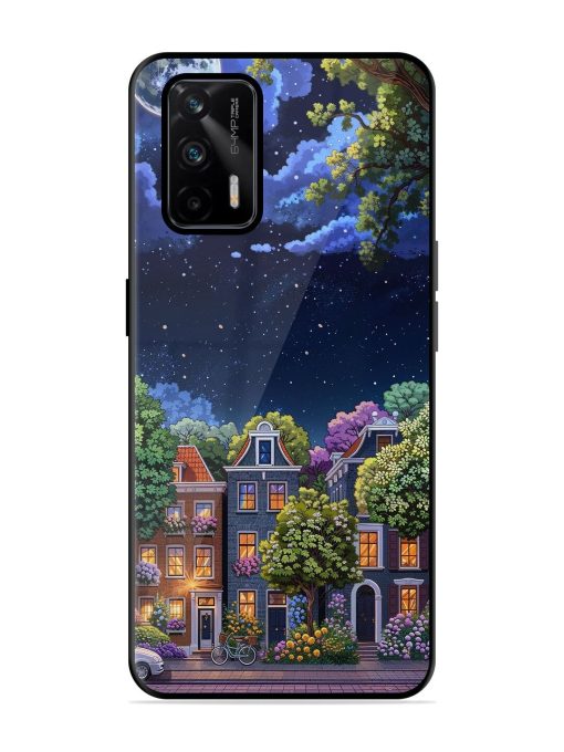 Moonlit Streets Glossy Soft Edge Case for Realme Gt (5G) Chachhi