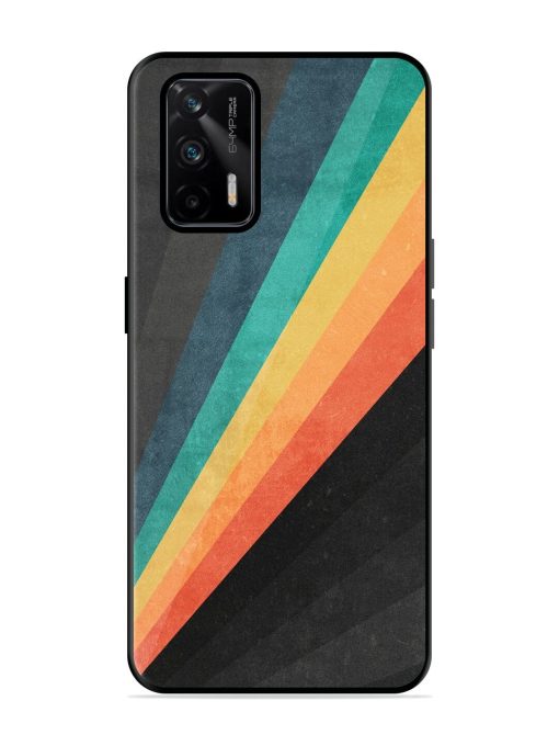 Retro Spectrum Glossy Soft Edge Case for Realme Gt (5G) Chachhi