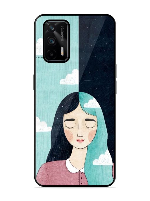 Between Day And Night Glossy Soft Edge Case for Realme Gt (5G) Chachhi