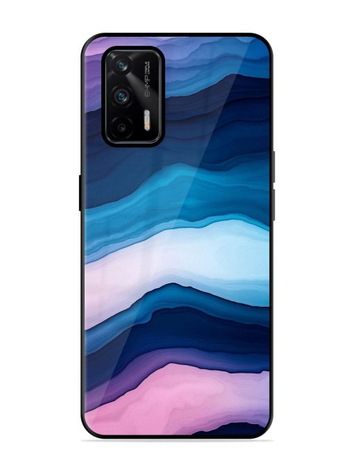 Oceanic Layers Glossy Soft Edge Case for Realme Gt (5G)