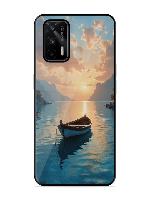 Serene Sunset Glossy Soft Edge Case for Realme Gt (5G) Chachhi