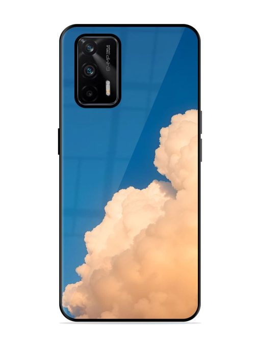 Golden Cloudscape Glossy Soft Edge Case for Realme Gt (5G) Chachhi