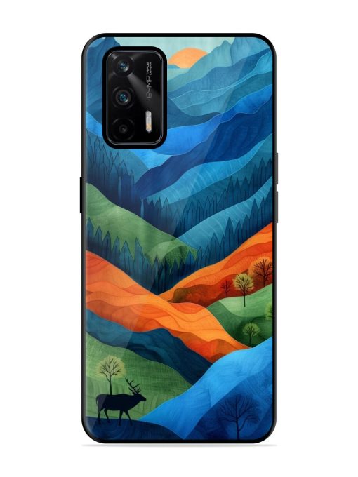 Layers Of The Land Glossy Soft Edge Case for Realme Gt (5G)