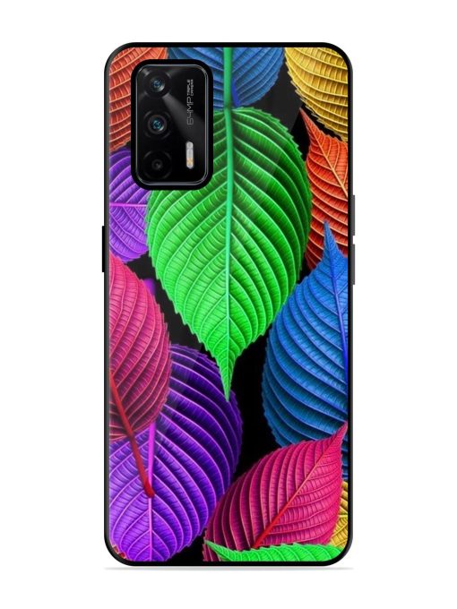 Rainbow Leaf Symphony Glossy Soft Edge Case for Realme Gt (5G) Chachhi