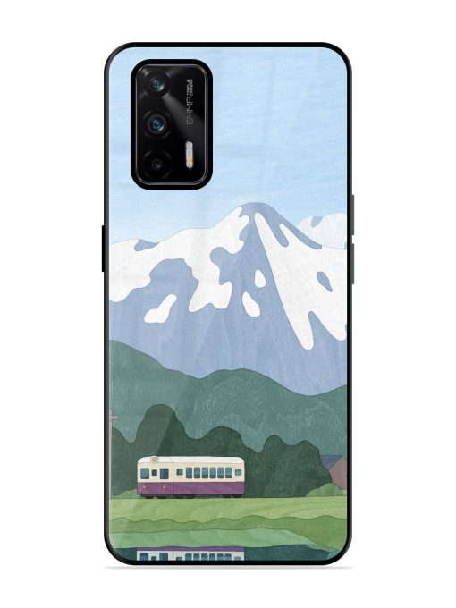 Mountainside Reflections Glossy Soft Edge Case for Realme Gt (5G) Chachhi