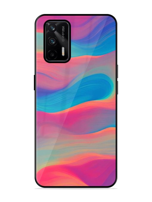 Wavy Wonder Glossy Soft Edge Case for Realme Gt (5G) Chachhi