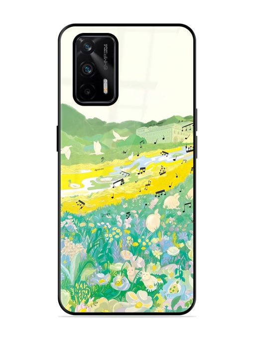 Melody In Bloom Glossy Soft Edge Case for Realme Gt (5G) Chachhi