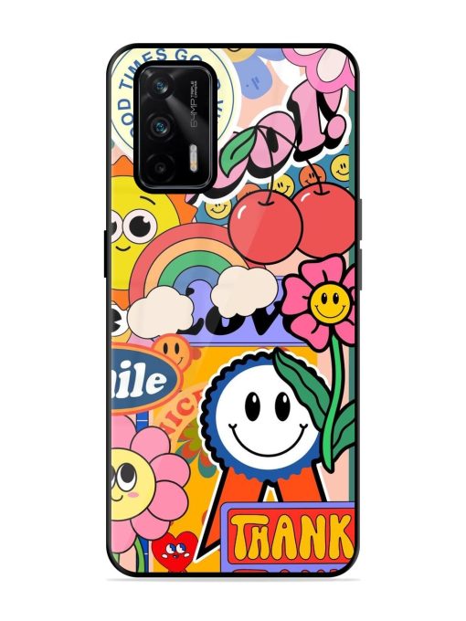 Good Times Good Vibes Glossy Soft Edge Case for Realme Gt (5G) Chachhi