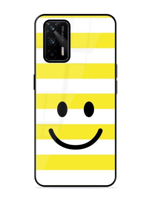 Smiling Stripes Glossy Soft Edge Case for Realme Gt (5G) Chachhi