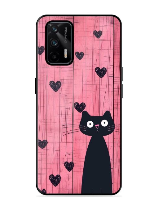 Feline Valentine'S Day Glossy Soft Edge Case for Realme Gt (5G) Chachhi