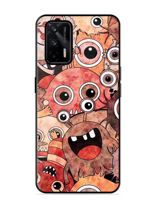 Monster Mash Glossy Soft Edge Case for Realme Gt (5G) Chachhi