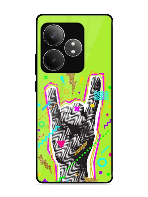 Neon Rock Glossy Soft Edge Case for Realme Gt 6T (5G) Chachhi