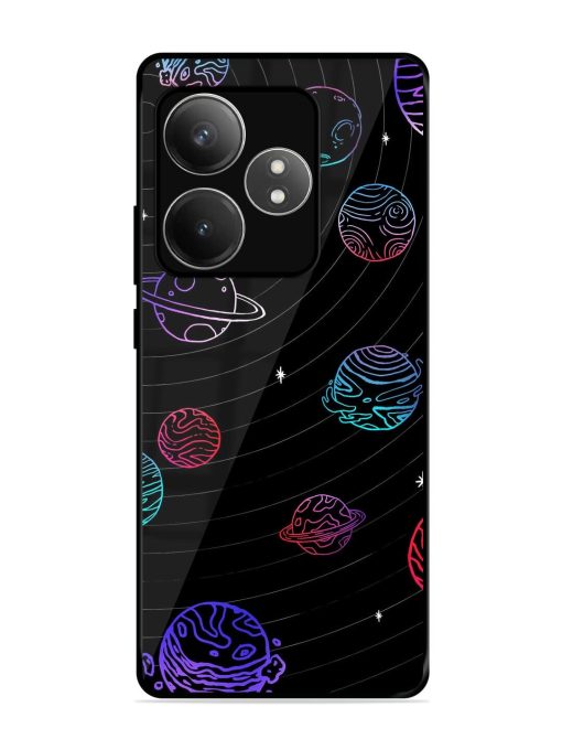 Cosmic Ballet Glossy Soft Edge Case for Realme Gt 6T (5G) Chachhi