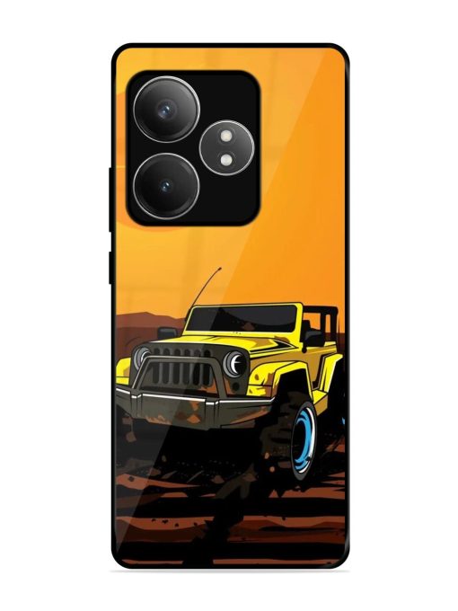 Sunset Cruise Glossy Soft Edge Case for Realme Gt 6T (5G) Chachhi