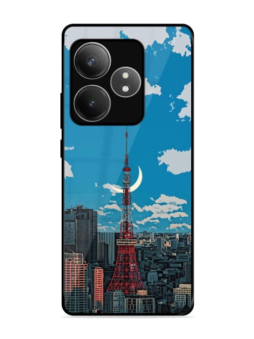 Tokyo Twilight Glossy Soft Edge Case for Realme Gt 6T (5G) Chachhi