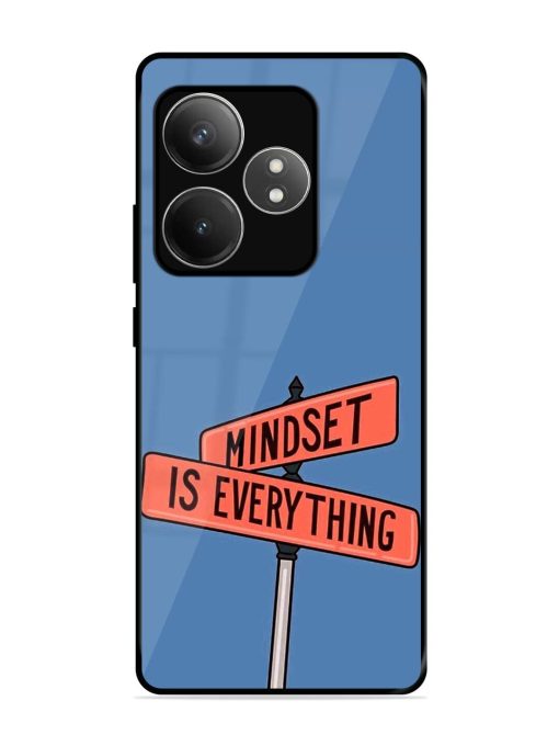 Mindset Matters Glossy Soft Edge Case for Realme Gt 6T (5G) Chachhi