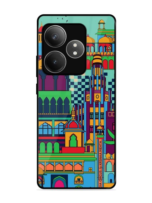 Indian Tapestry Glossy Soft Edge Case for Realme Gt 6T (5G)