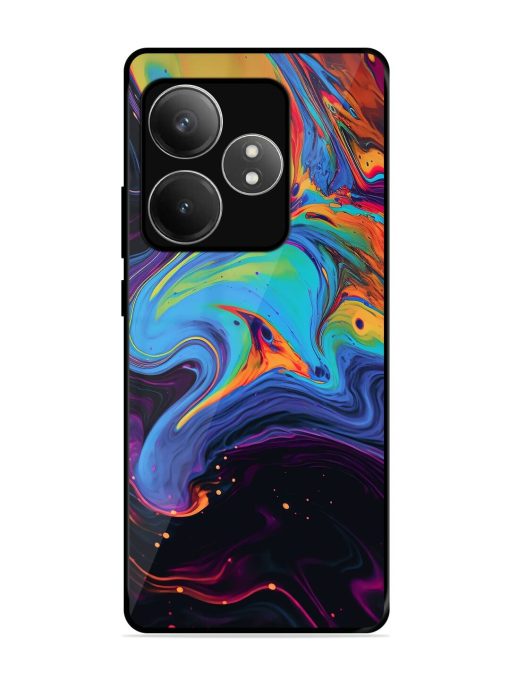 Liquid Dreamscape Glossy Soft Edge Case for Realme Gt 6T (5G) Chachhi