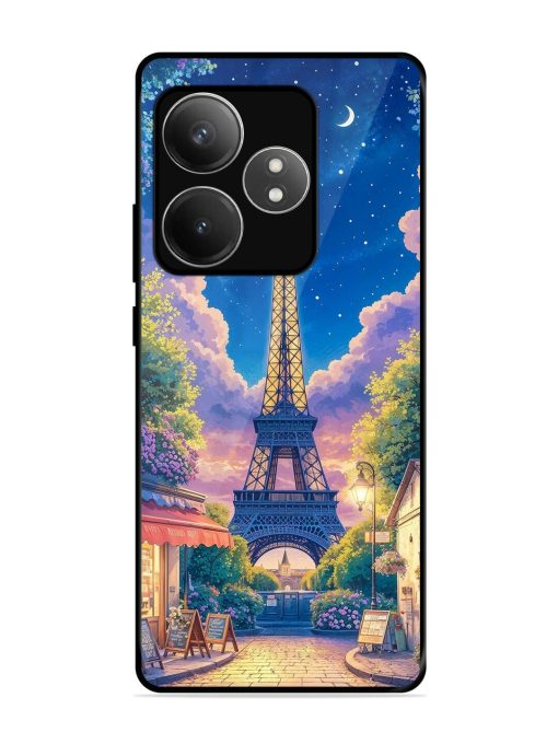 Twilight In Paris Glossy Soft Edge Case for Realme Gt 6T (5G) Chachhi