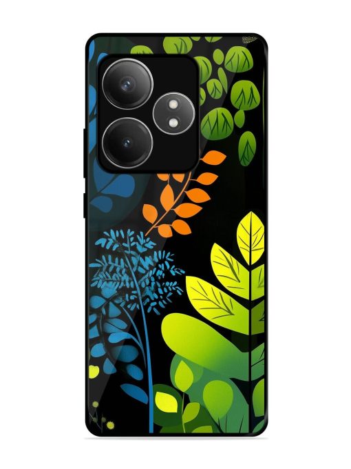 Midnight Garden Glossy Soft Edge Case for Realme Gt 6T (5G) Chachhi