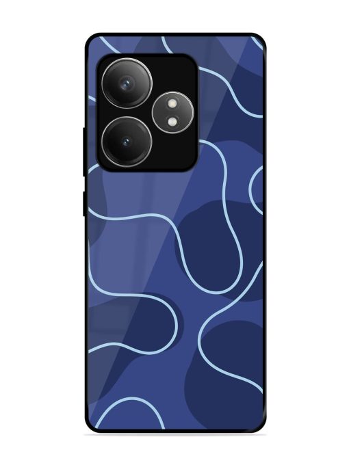 Midnight Maze Glossy Soft Edge Case for Realme Gt 6T (5G) Chachhi