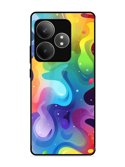 Rainbow River Glossy Soft Edge Case for Realme Gt 6T (5G) Chachhi